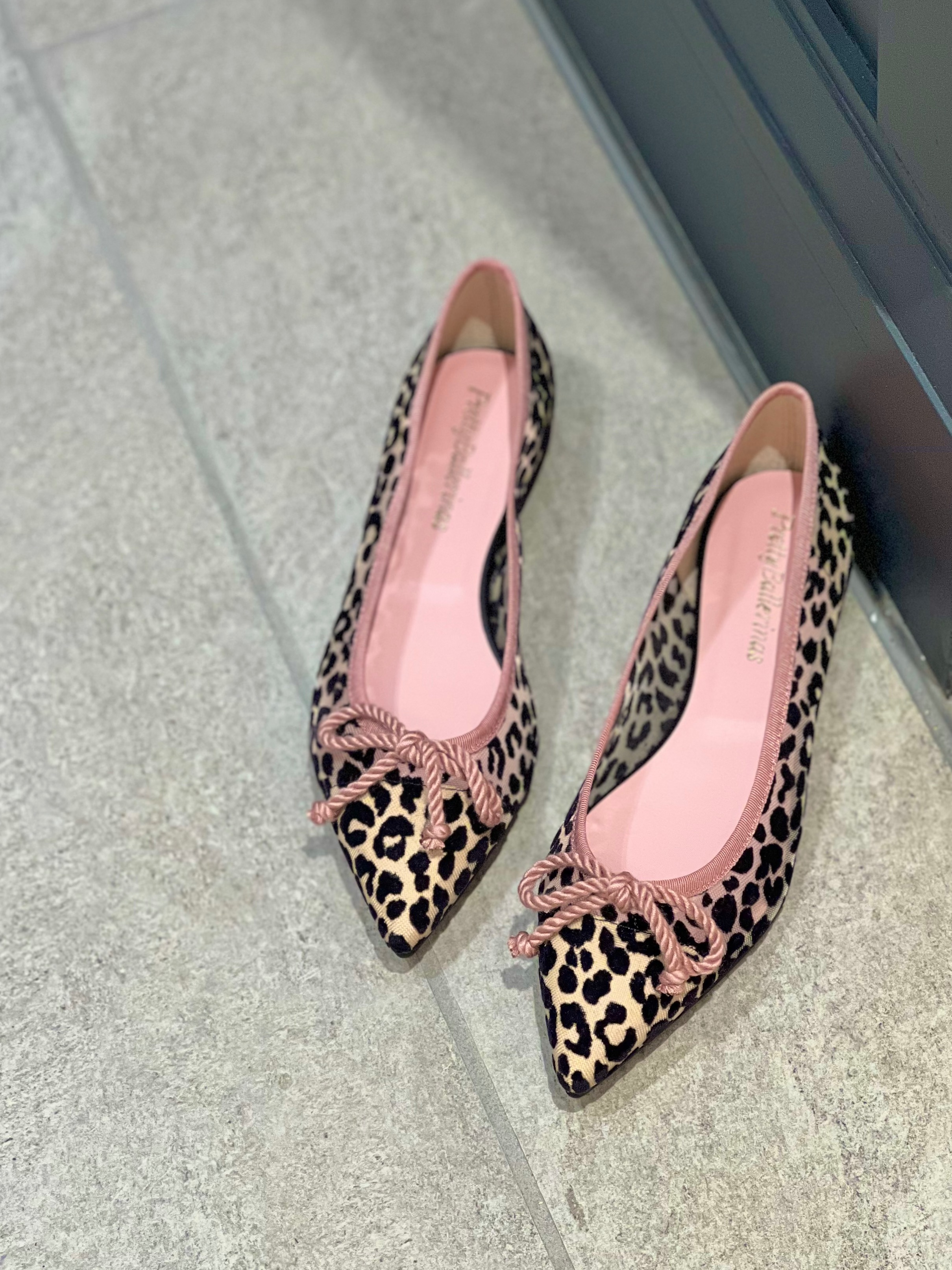 Pretty Ballerinas メッシュレオパードリボンシューズ ✴︎Pink&Leopard✴︎｜ショップブログ｜クオーツ心斎橋｜QUARTZ