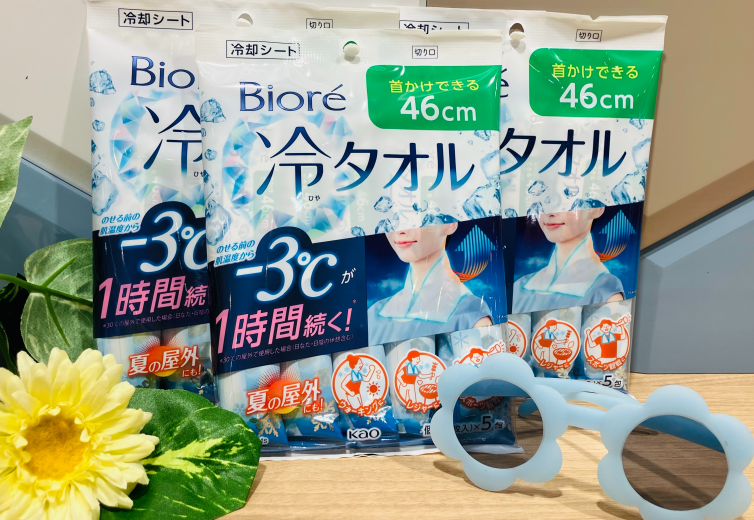 夏祭りを思いっきり楽しむための、暑さ対策アイテム♪