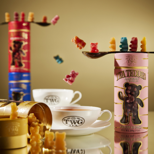 お茶の風味を閉じ込めたフルーツグミ Tea Teddies 発売