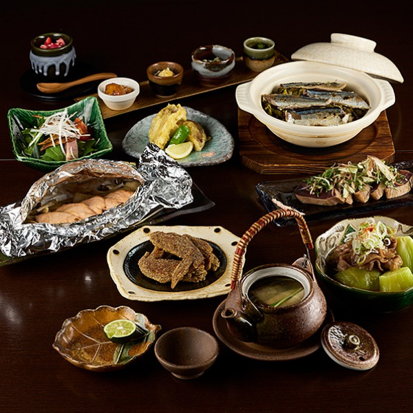旬の味覚を愉しむ。～「山」の秋限定コース～
