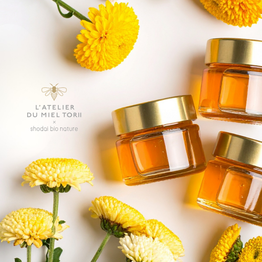 L'ATELIER DU MIEL TORII × shodai bio nature1